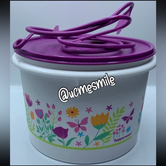 Tupperware | Kitchen | Tupperware Flower Garden Designed ...